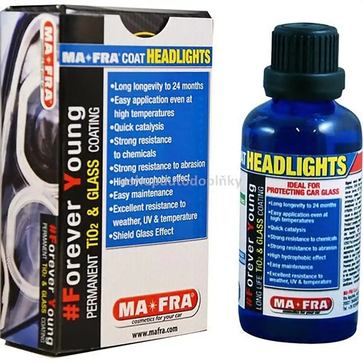 Mafra Headlight Coating for Professional Headlight Restoration